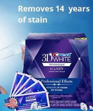 Crest 3D White Professional Teeth Whitening Strips 5 Sealed/pouch  10 Strips
