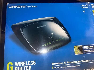 Linksys by Cisco Wireless-G Broadband Router WRT54GS2 V1 4-port Network Switch - Image 1 of 4