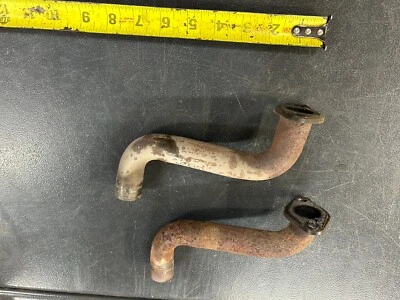 John Deere L111 100 series   exhaust pipes #GX24187  GX24188 - Image 1 of 4