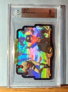 RARE HOLOGRAPHIC 1996 UPPER DECK SPX GOLD DIE CUT RC DEREK JETER #43 BGS MINT 9 - Picture 1 of 1