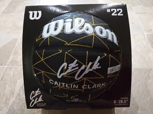 NEU IM KARTON - CAITLIN CLARK REPETITION GRÖSSE 6 WNBA BASKETBALL SCHWARZ GELB BALL - Bild 1 von 5