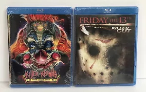 2 Horror Films FRIDAY THE 13 Killer Cut & Killer Klowns From Outer Space Blu-ray - Picture 1 of 6