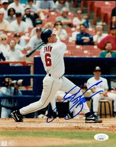 JT Snow California Angels Signed 8x10 Glossy Photo JSA Authenticated - Picture 1 of 2
