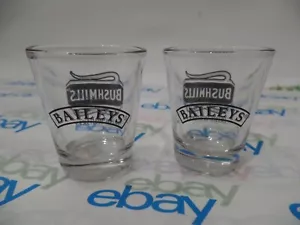 2 Baileys/Bushmills Irish Whiskey Schnapsglas - Bild 1 von 2