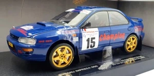 Sun Star 1/18 Scale Model Car 5511 Subaru Impreza 555 #15 Rallye de France 1996 - Picture 1 of 6