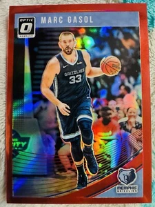 2018-19 Panini Donruss Optic Red Prizm /99 Marc Gasol #144 Grizzlies - Picture 1 of 2