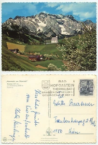 02934 - Dienten mit Hofkönig - alte Ansichtskarte, gelaufen von Bad Hofgastein - Bild 1 von 1