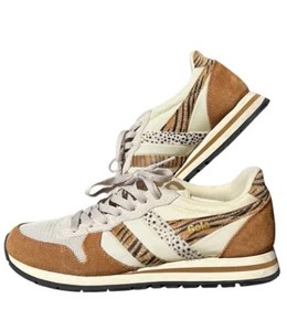 Gola Animal Print Safari Sneakers Size 9-RF-224MS - Picture 1 of 4