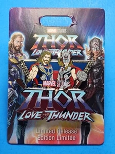 Disney Parks Exclusive Marvel Thor Love and Thunder Limited Release Pin - Picture 1 of 2