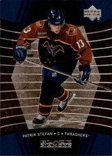 1999-00 Black Diamond Atlanta Thrashers Hockey Card #5 Patrik Stefan RC