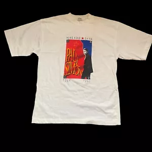 Vintage 1991 Paul Simon Born At The Right Time Tour Rock T-Shirt China Einheitsgröße - Bild 1 von 24