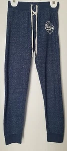 Justice Size 8 Girls Blue Sweat Pants w/Logo/Drawstring  - Picture 1 of 2
