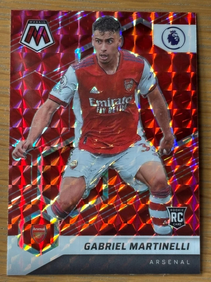 2021-22 Panini Mosaic Premier League RED MOSAIC Complete Your Set You Pick - Image 1 of 1