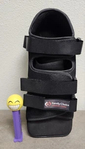 Post Op Walking Shoe Adjustable Straps Medical Foot Brace Size Large Wide - Picture 1 of 8