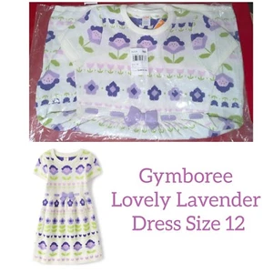 Gymboree LOVELY LAVENDER Girls Size 12 Purple Sweater Dress NEW - Picture 1 of 3