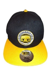 Funko Star Wars - Programmed for Etiquette Logo - Blue Yellow Snapback Cap - Picture 1 of 1