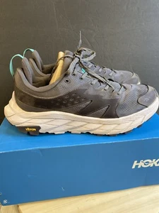 Hoka One One Anacapa GORE-TEX Low Dune Oxford Gray Sneakers Shoes 11.5D - Picture 1 of 7