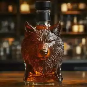 Jarra de whisky con forma de animal única botella de almacenamiento de whisky jarra de whisky - Imagen 1 de 28