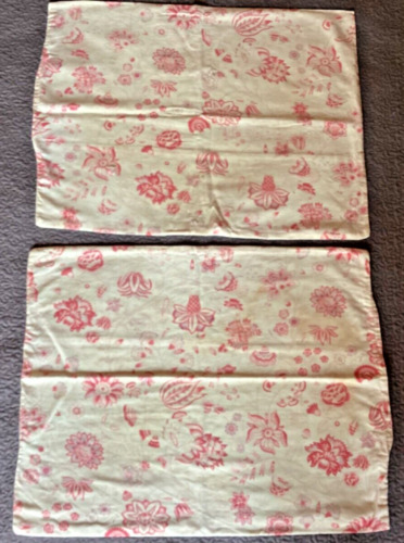 2 antique cushion cases, dimensions 56 x 45 cm, for fabric recovery
