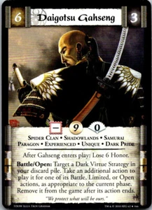 L5R CCG TDoW The Dead of WInter Daigotsu Gahseng (Exp) - Picture 1 of 1