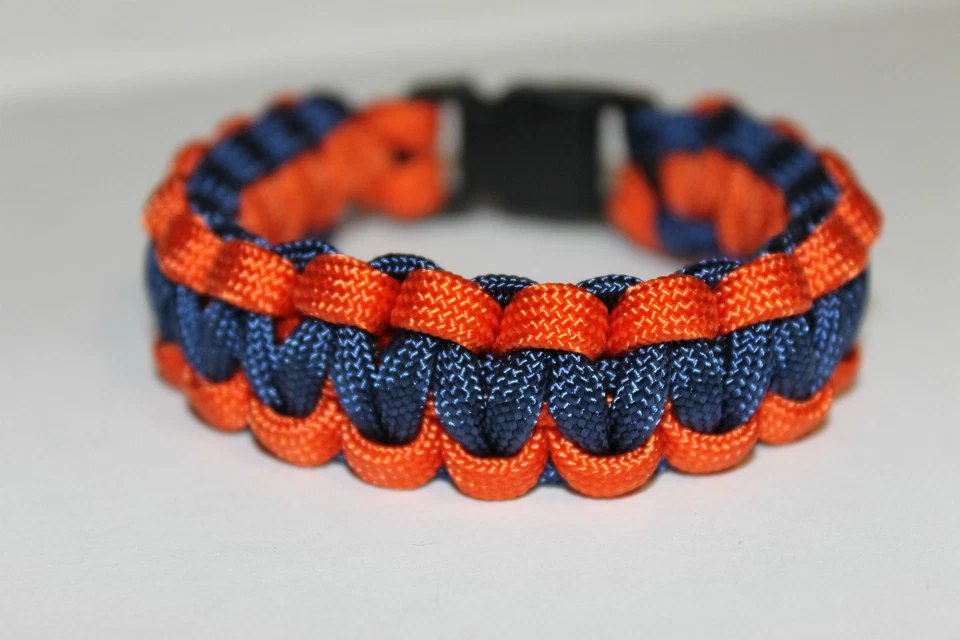 Pulsera de béisbol Paracord colores del equipo inspirada en MLB LIGA NACIONAL CENTRAL Foto 1 de 1