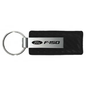 Inc. Officially Licensed Carbon Fiber Leather Keychain for Ford F-150 (Black) - Picture 1 of 4