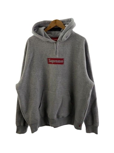 Felpa Supreme XL cotone grigio usata