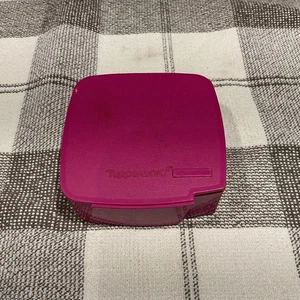 Rosa Tupperware KÜHLSCHRANK Gefrierschrank Aufbewahrung Etikett Spender Halter - Bild 1 von 2