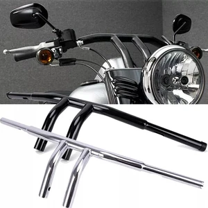 8"Rise Ape Hangers Handlebar For Harley Softail Heritage Classic FLST - Foto 1 di 14