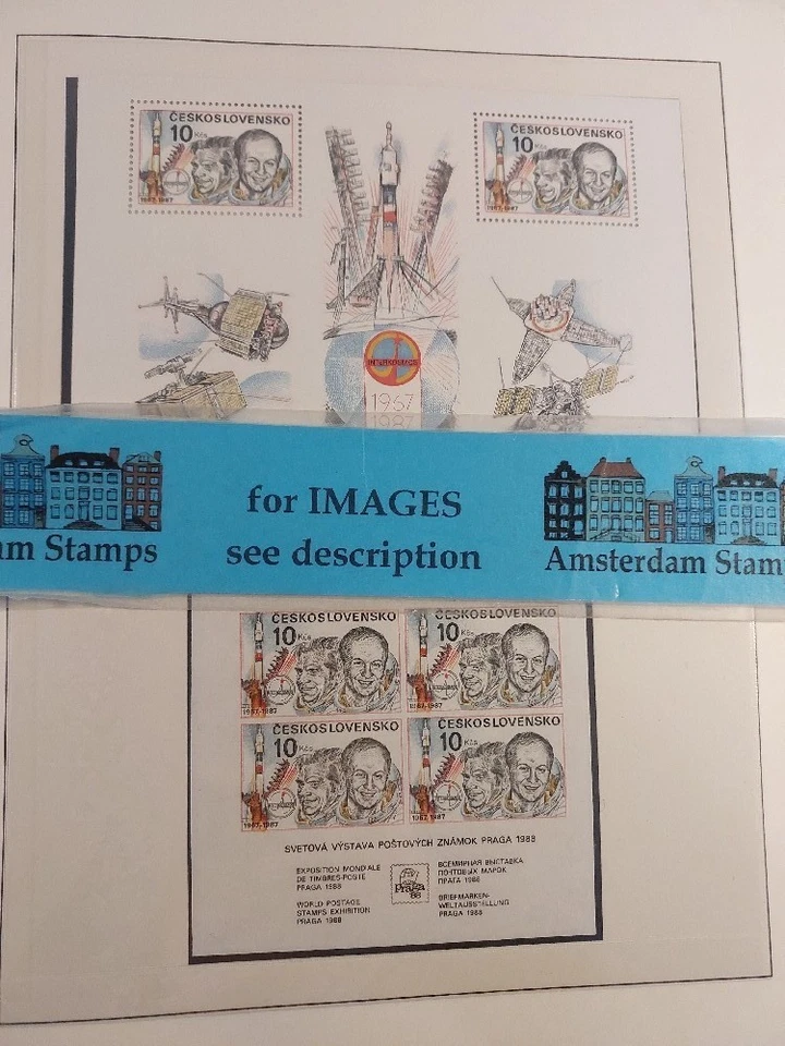Checoslovaquia 1987-1993 en estado bastante bueno MNH hojas de colección incl. mucho mejor High Cat ¡EXCELENTE! Foto 1 de 1
