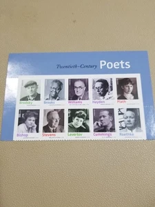 US Scott #4654-4663 (2012) Forever Block of 10 MNH 20th CENTURY POETS  - Picture 1 of 1