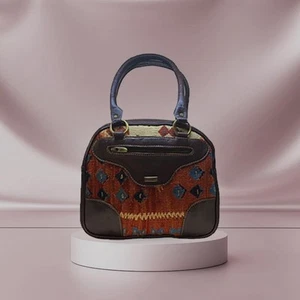 Women's Handbag Genuine Leather Handmade Kilim Tote bag unique, KM 806-24 - Bild 1 von 5