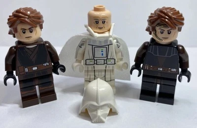 Lego Star Wars Redeemed White Darth Vader Anakin Skywalker Lot (Read Description - Image 1 of 4