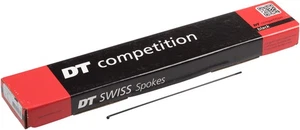 DT Swiss Competition Spoke: 2.0/1.8/2.0mm, 269mm, J-bend, Black, Box of 100 - Picture 1 of 1