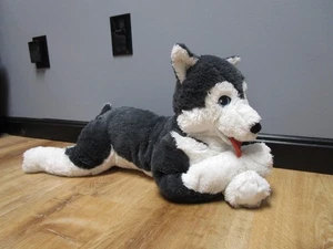 Großer Ikea Livlig SIBERIAN HUSKY Wolf Hund Jumbo Plüschtier Stofftier 28 Zoll - Bild 1 von 5