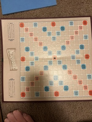 Scrabble Classic Board Game (Hasbro, 2001 Edition) - Image 1 of 3