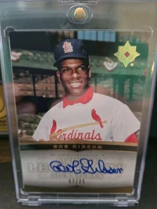 2007 Bob Gibson Ultimate Collection Legendary Signatures 7/25 - Picture 1 of 2
