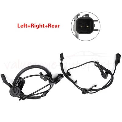 2 x Conjunto de sensor de velocidad ABS trasero derecho derecho para Jeep Compass Jeep Patriot 2007-2016 Foto 1 de 4