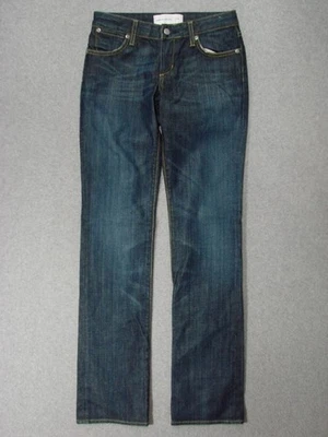 TA07425 ** бумаги джинсовой ткани и ткани ** загрузки покроя женские джинсы sz25 темно-синий - Изображение 1 из 4