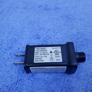 Ting Shen 12V 0.6A Power Supply TS-12V0.6A LED Transformer Class 2 Power Unit - Picture 1 of 10