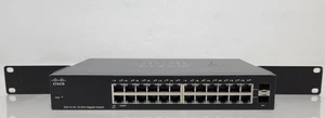 Cisco SG112-24 24 Port  Unmanaged Gigabit Switch SG112-24-K9 - Picture 1 of 6
