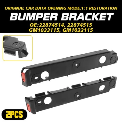 保险杠支架适用于 2012 - 2017 年别克 Verano 左前塑料黑色 D 对 — 第 1/4 张图片