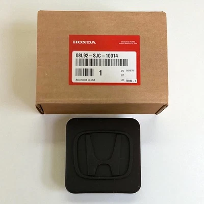 Tampa de borracha genuína do receptor de engate de reboque Honda fabricante de equipamento original 08L92-SJC-10014 - Imagem 1 de 4
