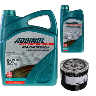 Febi BILSTEIN Filtre 6L Addinol Giga Lumière Mv 0530 Ll pour Nissan Micra IV K13 - Photo 1/4