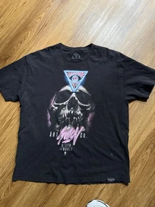Sullen Art Collective Skull Tattoo Graphic T-shirt Black Men's XL - Picture 1 of 8