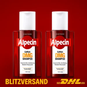 Alpecin Coffein DMG Shampoo 2 Stück Das Original Blitzversand Top Preis !!! - Bild 1 von 1