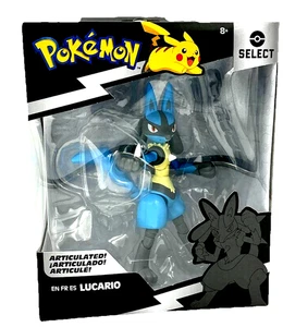 Pokemon Lucario Articulated Figure 6" Select Series Boxed - Battle Ready! - Bild 1 von 3
