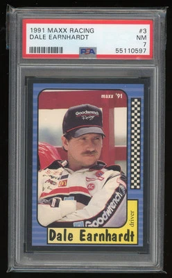 1991 Maxx #3 Dale Earnhardt PSA 7 - Image 1 of 2