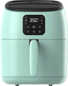 Tasti-Crisp™ Electric Air Fryer Oven, 2.6 Qt., Aqua – Compact Air Fryer for Heal - Picture 1 of 12