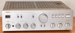 ONKYO Integra A-817GTR amplifier Vintage 1982 Silver Audio Used From Japan - Picture 1 of 5